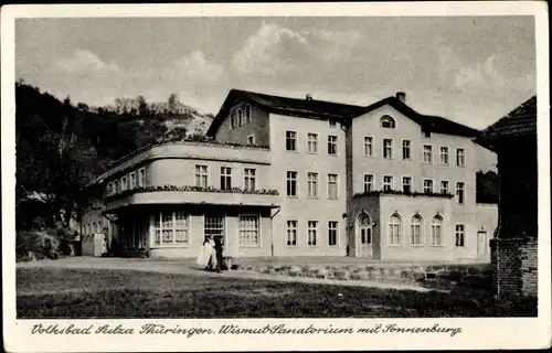 Ak Bad Sulza im Weimarer Land Thüringen, Wismut Sanatorium mit Sonnenburg