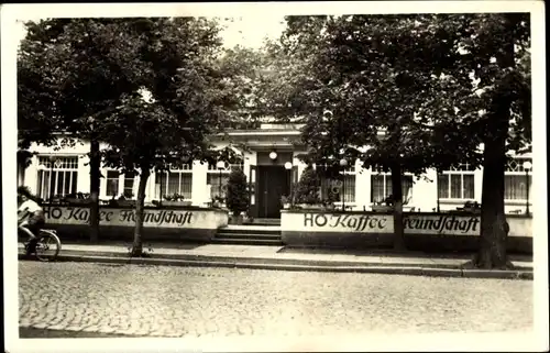 Ak Ilmenau in Thüringen, HO Kaffee Freundschaft