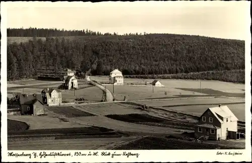 Ak Masserberg im Thüringer Schiefergebirge, Blick zum Rehberg, Häuser