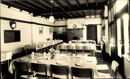 Ak Ulvenhout Nordbrabant Niederlande, Vacantie Kinderhuis, Eetzaal