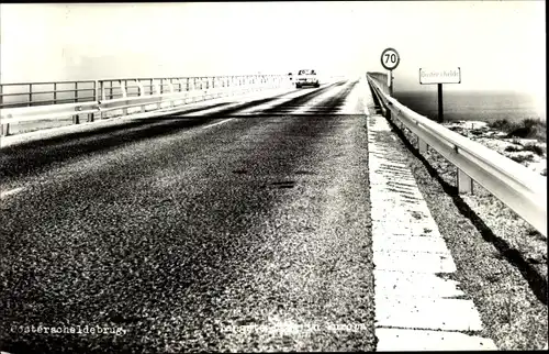 Ak Zeeland Niederlande, Oosterscheldebrug