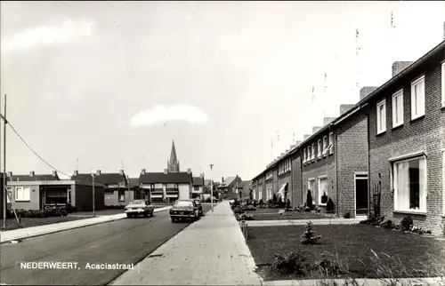 Ak Nederweert Limburg Niederlande, Acaciastraat