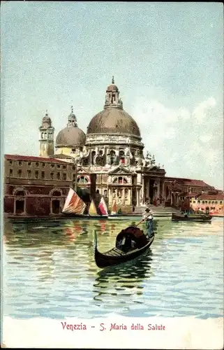 Ak Venezia Venedig Veneto, S. Maria della Salute