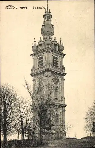 Ak Mons Wallonien Hennegau, Le Beffroi