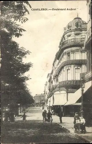 Ak Charleroi Wallonien Hennegau, Boulevard Audent