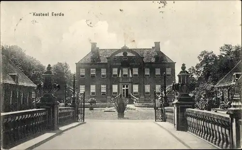 Ak Eerde Ommen Overijssel Niederlande, Blick auf das Schloss