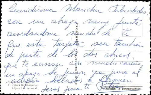 Ak Luizade Valcarlos Navarra, Regata Internacional