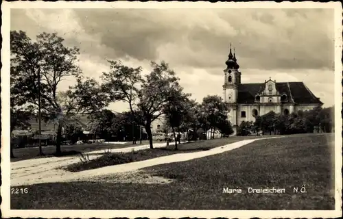 Ak Maria Dreieichen Mold Niederösterreich, Basilika Maria Dreieichen, Wallfahrtskirche