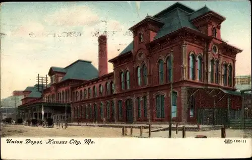 Ak Kansas City Missouri USA, Union Depot