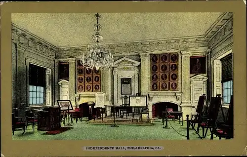 Ak Philadelphia Pennsylvania USA, Independence Hall