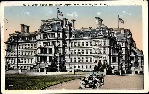 Ak Washington DC USA, U.S. War, State and Navy Department