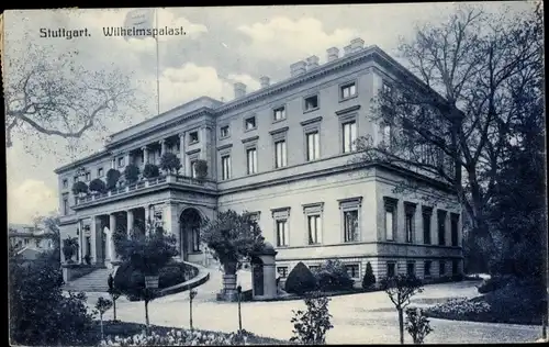 Ak Stuttgart in Württemberg, Wilhelmspalast