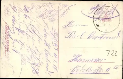 Ak Deutsches U Boot, Unterseeboot, SM U 26