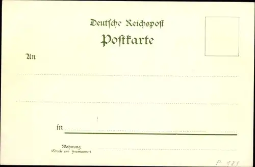 Litho Leipzig, Industrie und Gewerbe Ausstellung 1897, Theater, Licht Fontaine, Hauptrestaurant