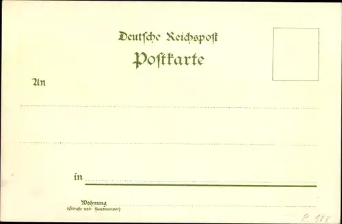 Litho Leipzig, Sächsisch Thüringische Industrie und Gewerbeausstellung 1897, 400 Jahre Messe