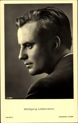 Ak Schauspieler Wolfgang Liebeneiner, Portrait