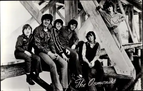 Ak Musikgruppe The Osmonds, Donny Osmond, Portrait, Puppy Love
