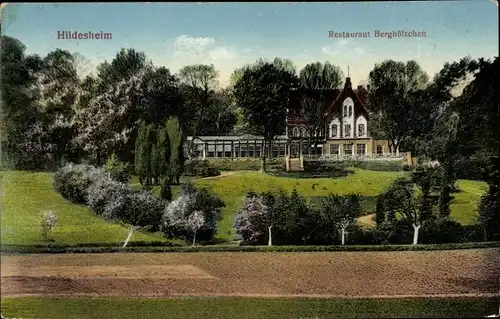 Ak Hildesheim in Niedersachsen, Restaurant Berghölzchen