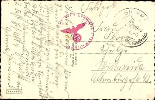 Ak Grimma in Sachsen, Panorama, Kirche