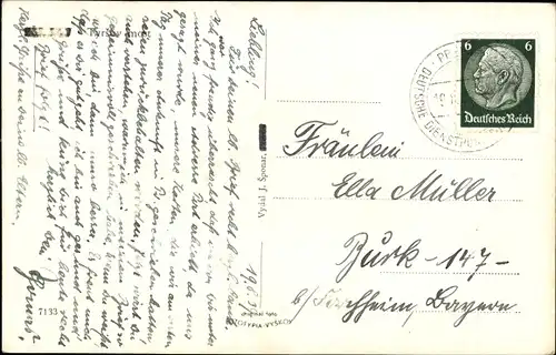 Ak Tschechien, Stadtansicht, Brücke, Tyršův most