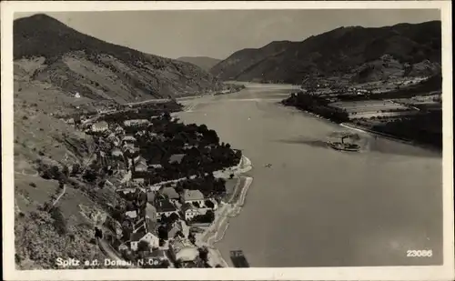 Ak Spitz an der Donau Niederösterreich, Panorama
