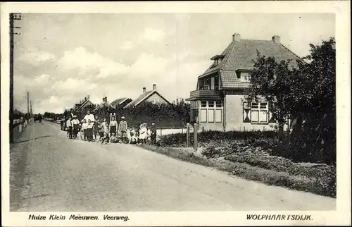 Ak Wolphaartsdijk Zeeland, Huize Klein Meeuwen, Veerweg