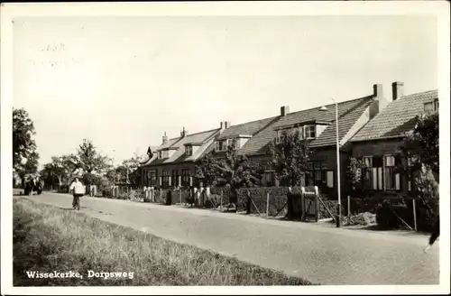 Ak Wissekerke Zeeland Niederlande, Dorpsweg