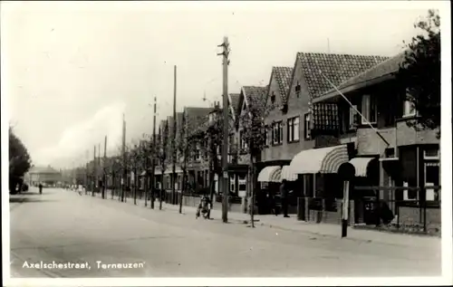 Ak Terneuzen Zeeland Niederlande, Axelschestraat