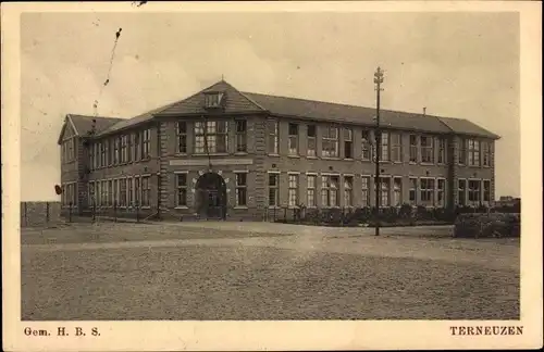 Ak Terneuzen Zeeland Niederlande, Gem. H. B. S.