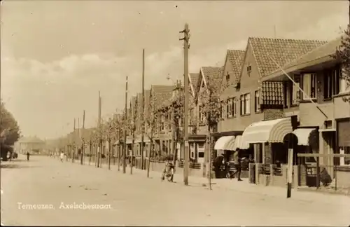 Ak Terneuzen Zeeland Niederlande, Axelschestraat