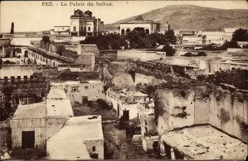 Ak Fès Fez Marokko, Le Palais du Sultan