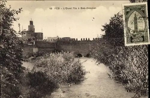 Ak Fès Fez Marokko, L'Oued Fes a Bab Dekaken
