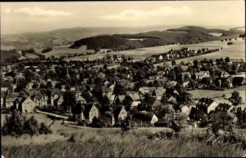 Ak Lauter Bernsbach im Erzgebirge Sachsen, Ortsansicht