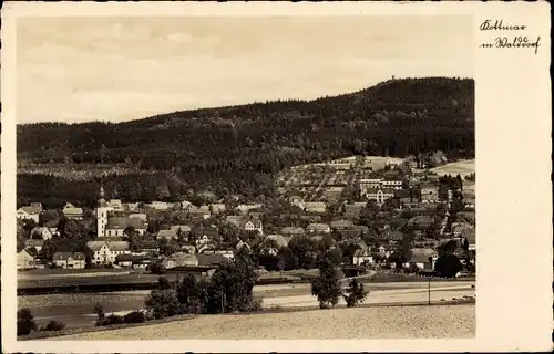 Ak Walddorf Kottmar in der Oberlausitz, Stadtpanorama, Wald, Gebäude