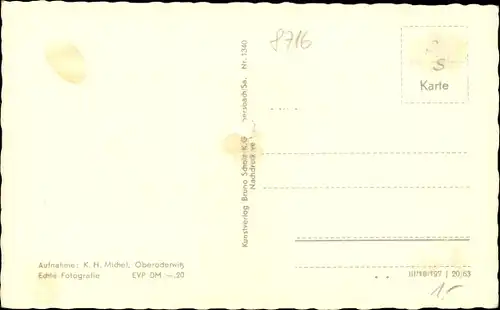 Ak Oberoderwitz Oderwitz in der Oberlausitz, Jugendherberge Thomas Mann