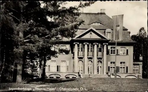 Ak Oberoderwitz Oderwitz in der Oberlausitz, Jugendherberge Thomas Mann