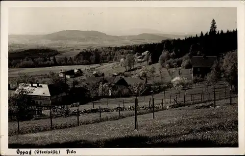 Ak Picka Oppach in der Oberlausitz, Panorama