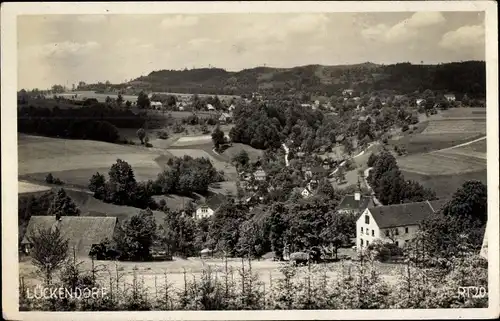 Ak Lückendorf Oybin in Sachsen, Blick auf Ortschaft und Umgebung