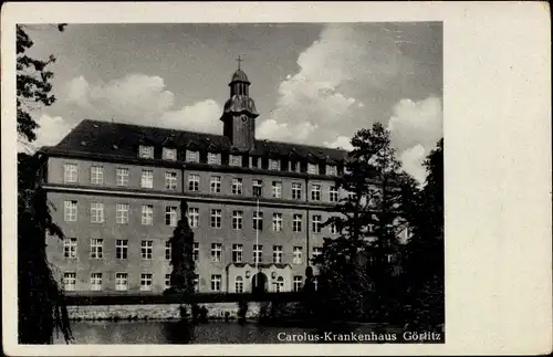 Ak Görlitz in der Lausitz, Carolus Krankenhaus