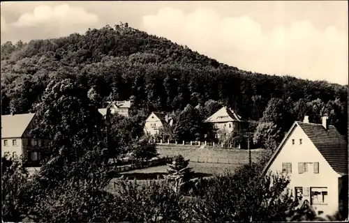 Ak Görlitz in der Lausitz, Landeskrone, Teilansicht