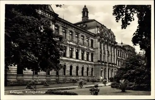 Ak Erlangen in Mittelfranken Bayern, Kollegienhaus