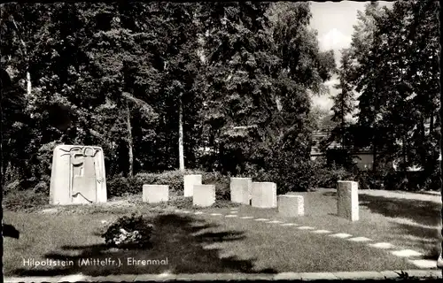 Ak Hilpoltstein in Mittelfranken, Ehrenmal