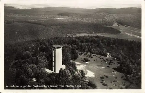 Ak Oberkochen Württemberg, Aussichtsturm auf dem Volkmarsberg