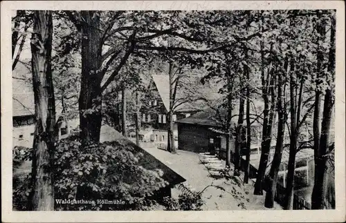 Ak Penig in Sachsen, Waldgasthaus Höllmühle