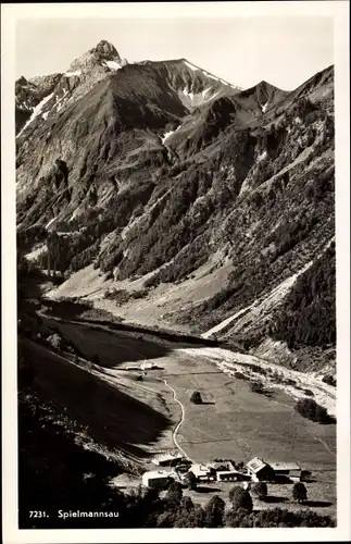 Ak Spielmannsau Oberstdorf im Oberallgäu, Panorama