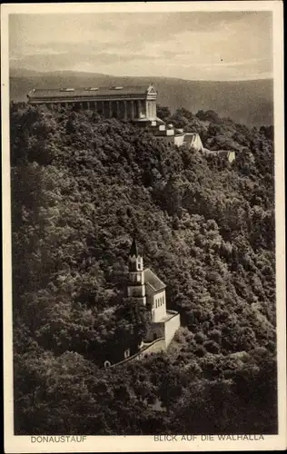 Ak Donaustauf in der Oberpfalz, Walhalla