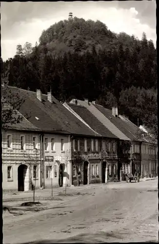 Ak Neustadt am Kulm Bayern, Straßenansicht, Eduard Pecher, Gastwirtschaft