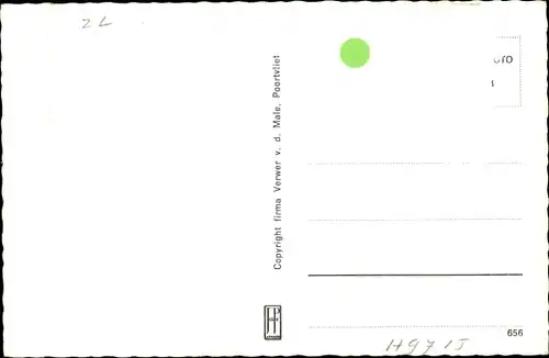 Ak Poortvliet Zeeland, Ned. Herv. Kerk