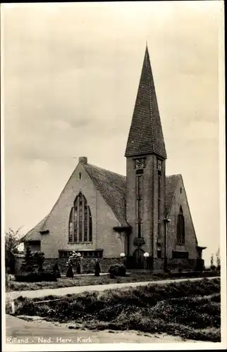 Ak Rilland Reimerswaal Zeeland Niederlande, Ned. Herv. Kerk