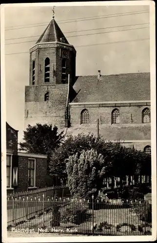 Ak Poortvliet Zeeland, Ned. Herv. Kerk